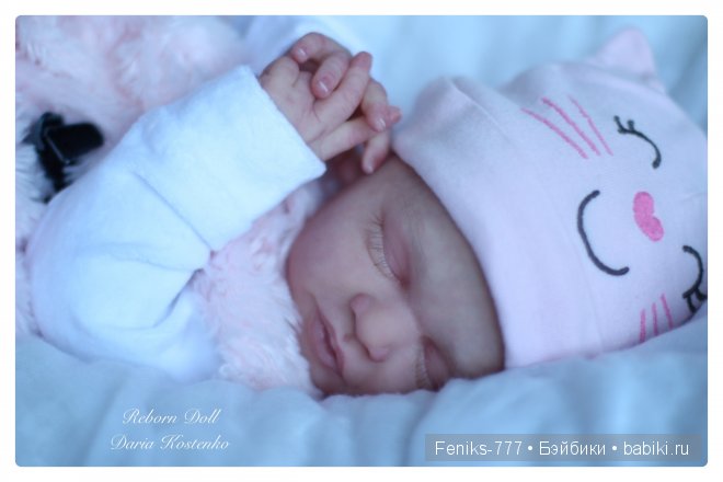 Кирочка, из молда Mihrimah. Кукла Реборн Дарьи Костенко