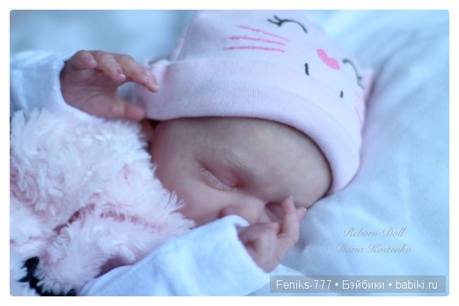 Кирочка, из молда Mihrimah. Кукла Реборн Дарьи Костенко