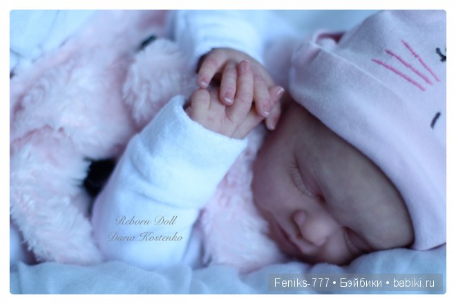 Кирочка, из молда Mihrimah. Кукла Реборн Дарьи Костенко