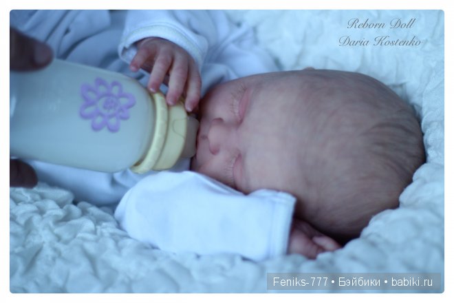 Кирочка, из молда Mihrimah. Кукла Реборн Дарьи Костенко