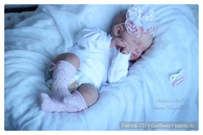 Кирочка, из молда Mihrimah. Кукла Реборн Дарьи Костенко
