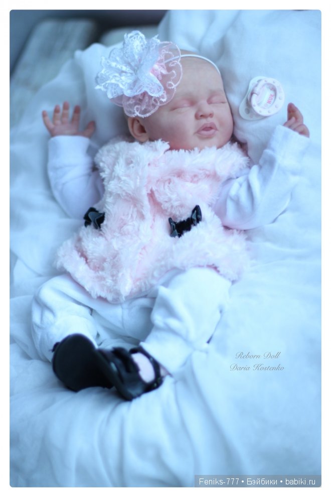 Кирочка, из молда Mihrimah. Кукла Реборн Дарьи Костенко