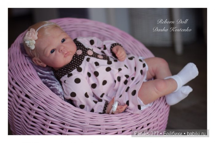 Маленькая моделька Peris!Кукла Реборн Даши Костенко (фото 9)