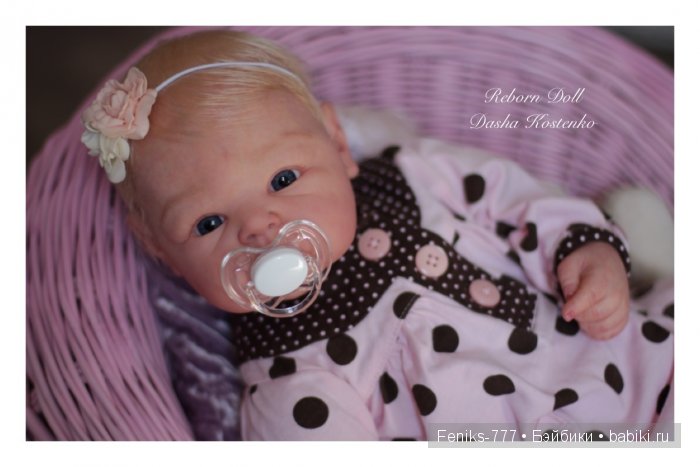 Маленькая моделька Peris!Кукла Реборн Даши Костенко (фото 6)
