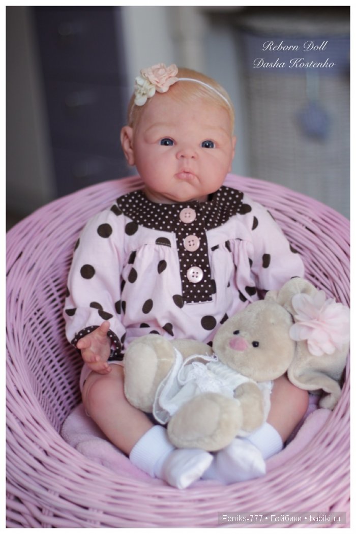 Маленькая моделька Peris!Кукла Реборн Даши Костенко (фото 2)
