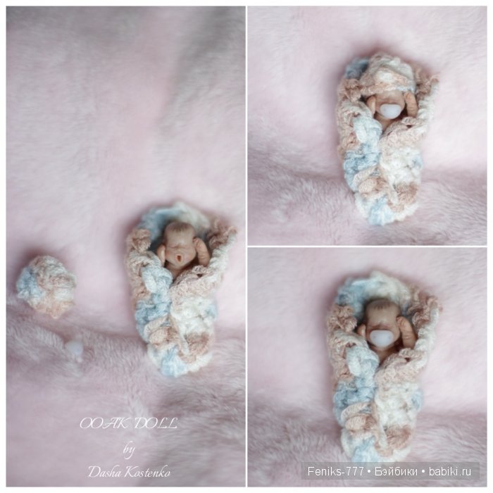 Зевулька! ООАК мини кукла Даши Костенко (фото 10)