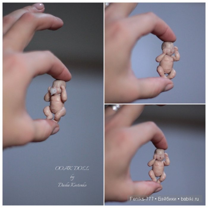 Зевулька! ООАК мини кукла Даши Костенко