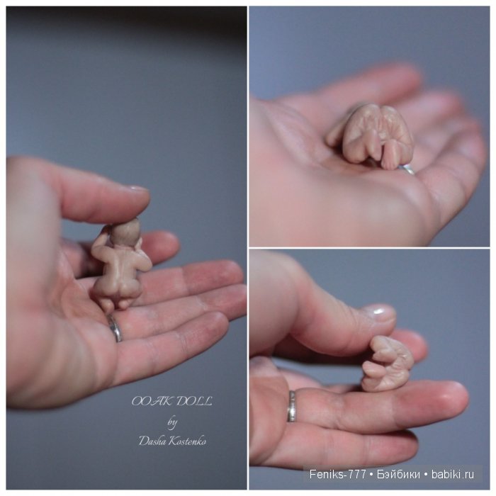Зевулька! ООАК мини кукла Даши Костенко
