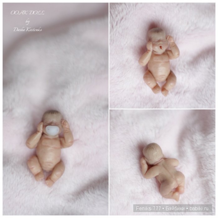 Зевулька! ООАК мини кукла Даши Костенко (фото 6)