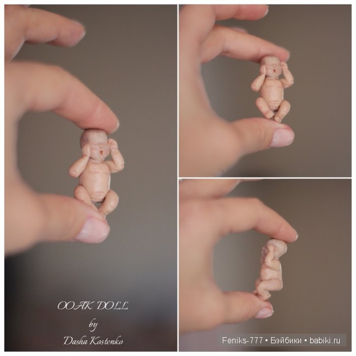 Зевулька! ООАК мини кукла Даши Костенко