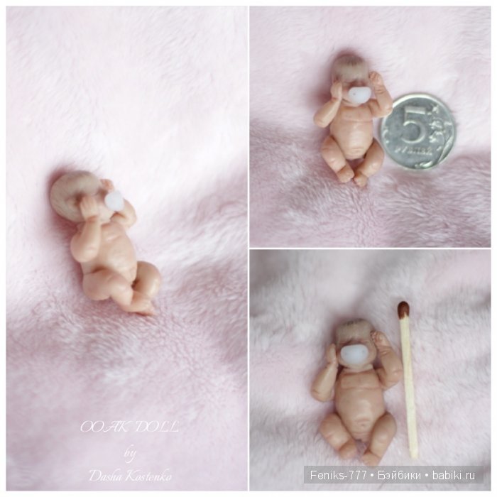 Зевулька! ООАК мини кукла Даши Костенко (фото 7)