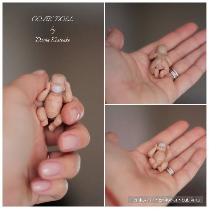 Зевулька! ООАК мини кукла Даши Костенко (фото 4)