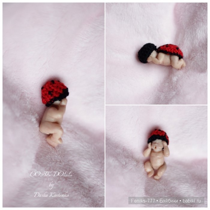 Зевулька! ООАК мини кукла Даши Костенко