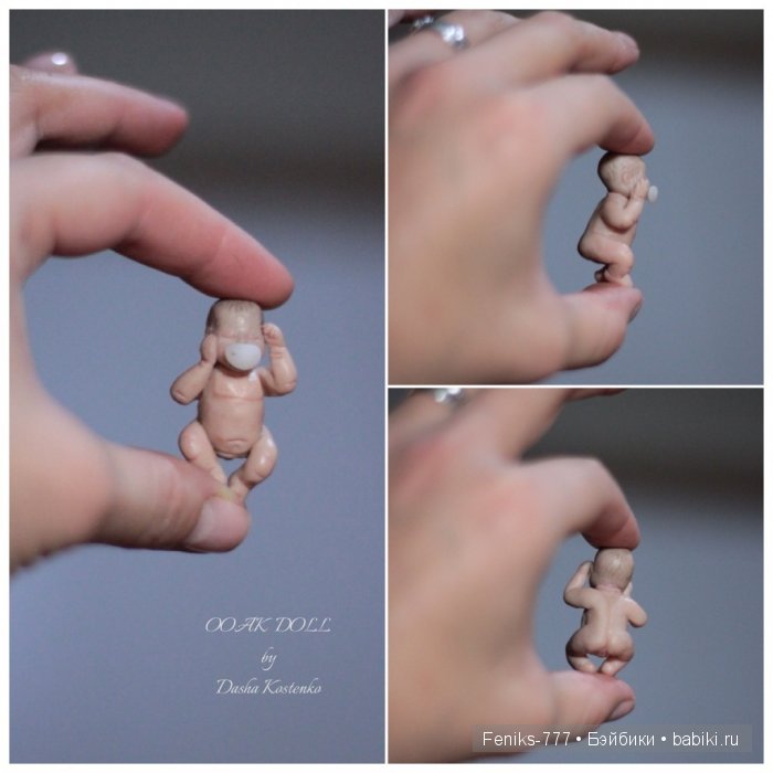 Зевулька! ООАК мини кукла Даши Костенко