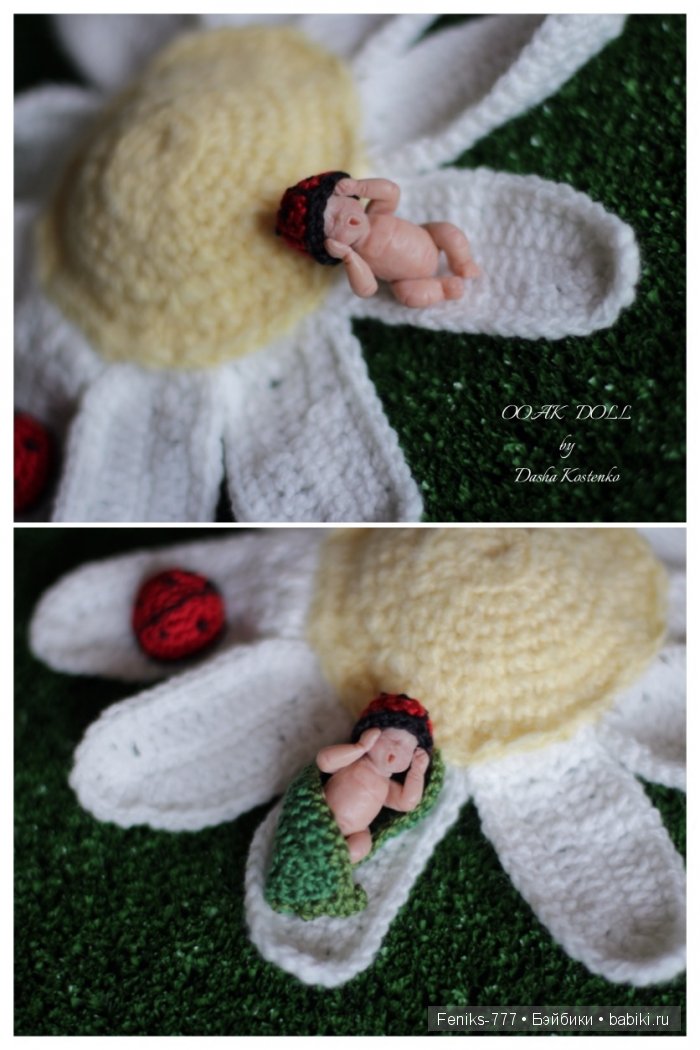 Зевулька! ООАК мини кукла Даши Костенко