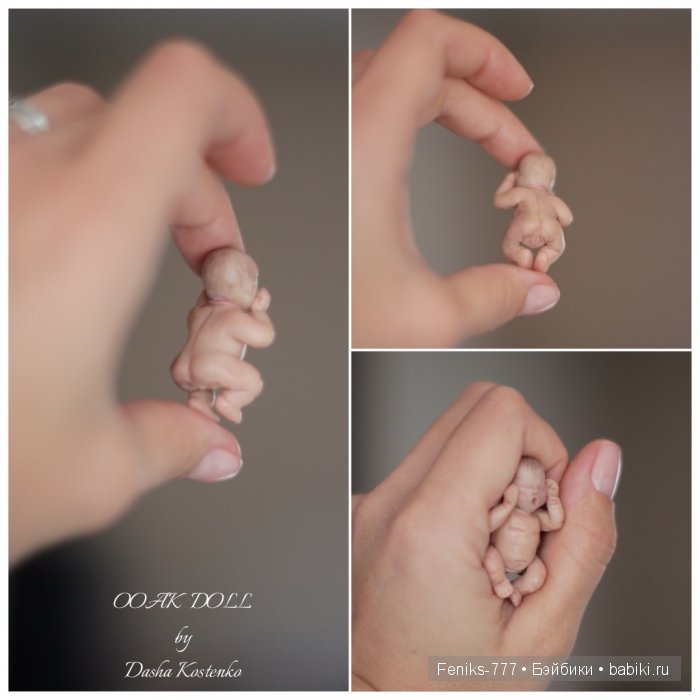 Зевулька! ООАК мини кукла Даши Костенко (фото 2)