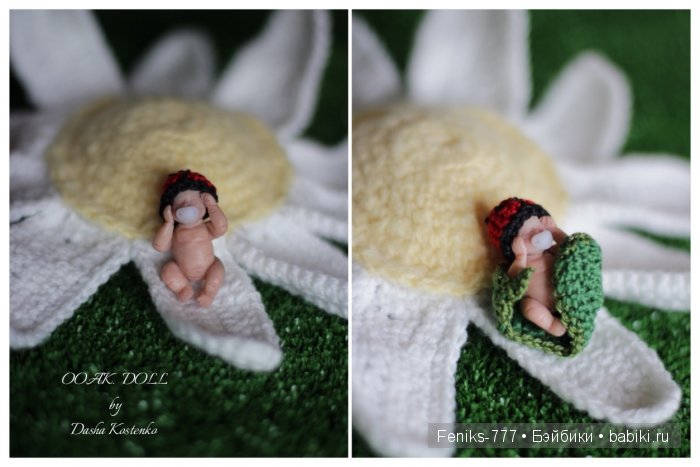 Зевулька! ООАК мини кукла Даши Костенко