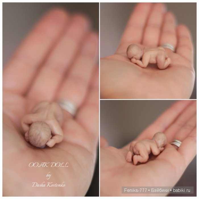 Зевулька! ООАК мини кукла Даши Костенко (фото 5)