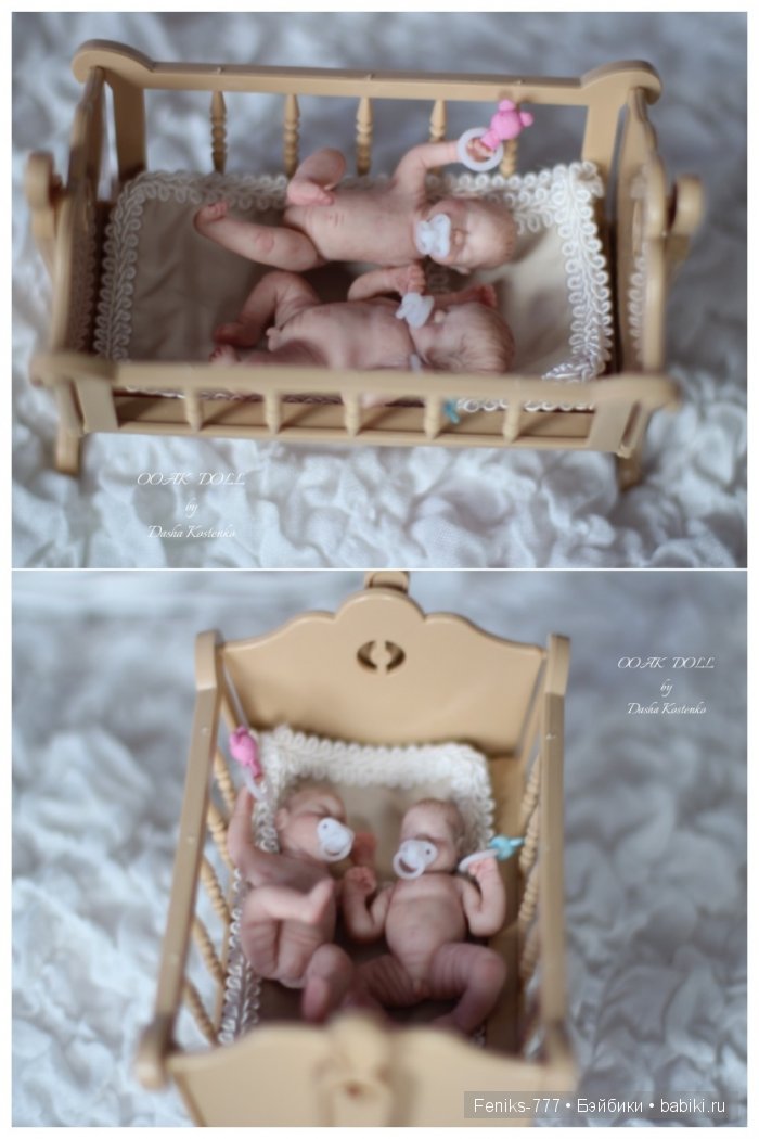 Савушка и Софушка! ООАК мини куклы Даши Костенко