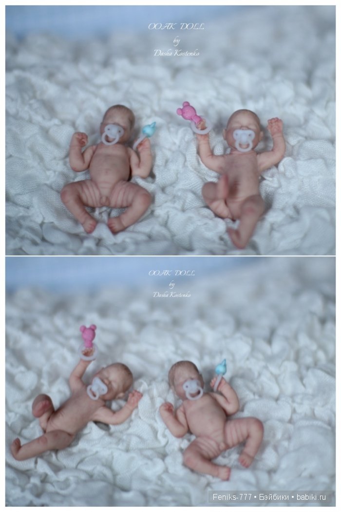 Савушка и Софушка! ООАК мини куклы Даши Костенко