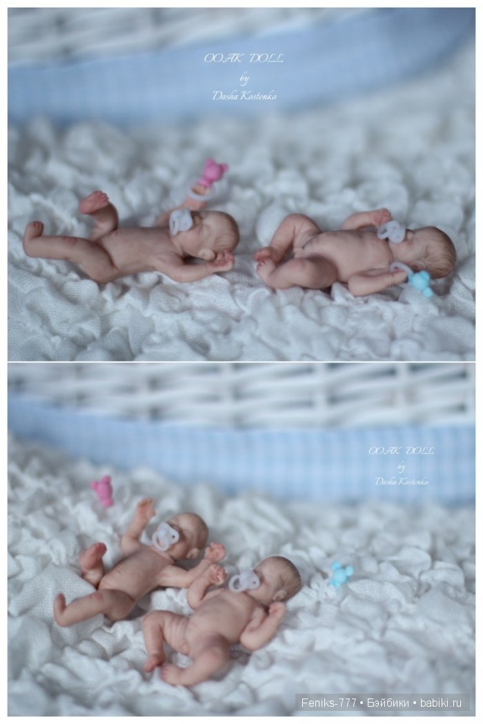Савушка и Софушка! ООАК мини куклы Даши Костенко
