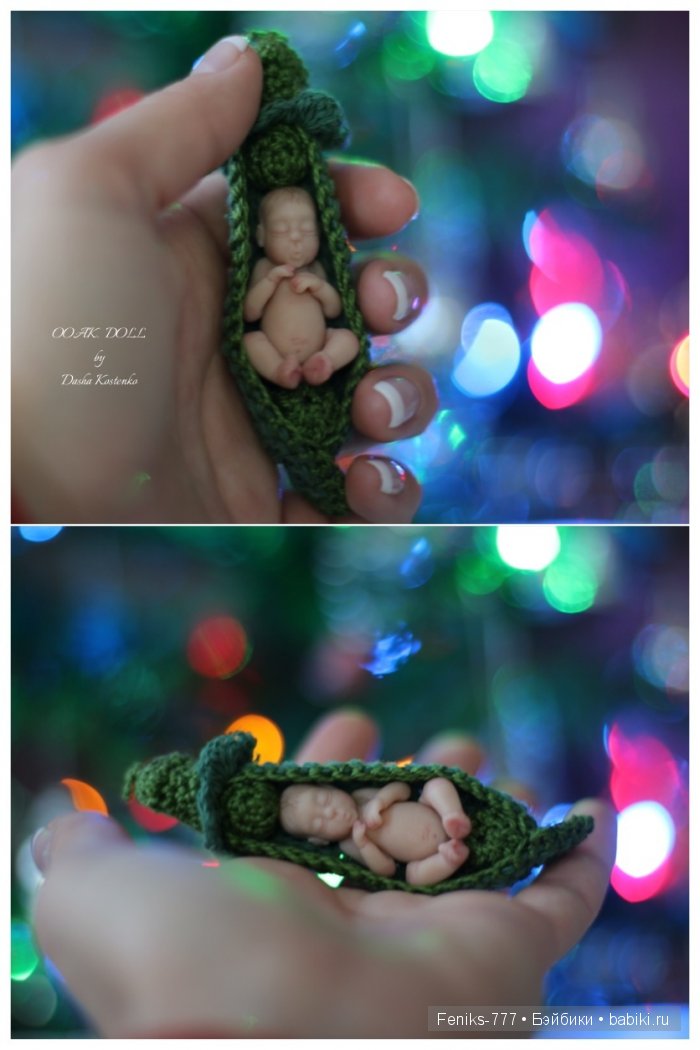 Проша, Гоша и Лизонька! ООАК мини куклы Даши Костенко