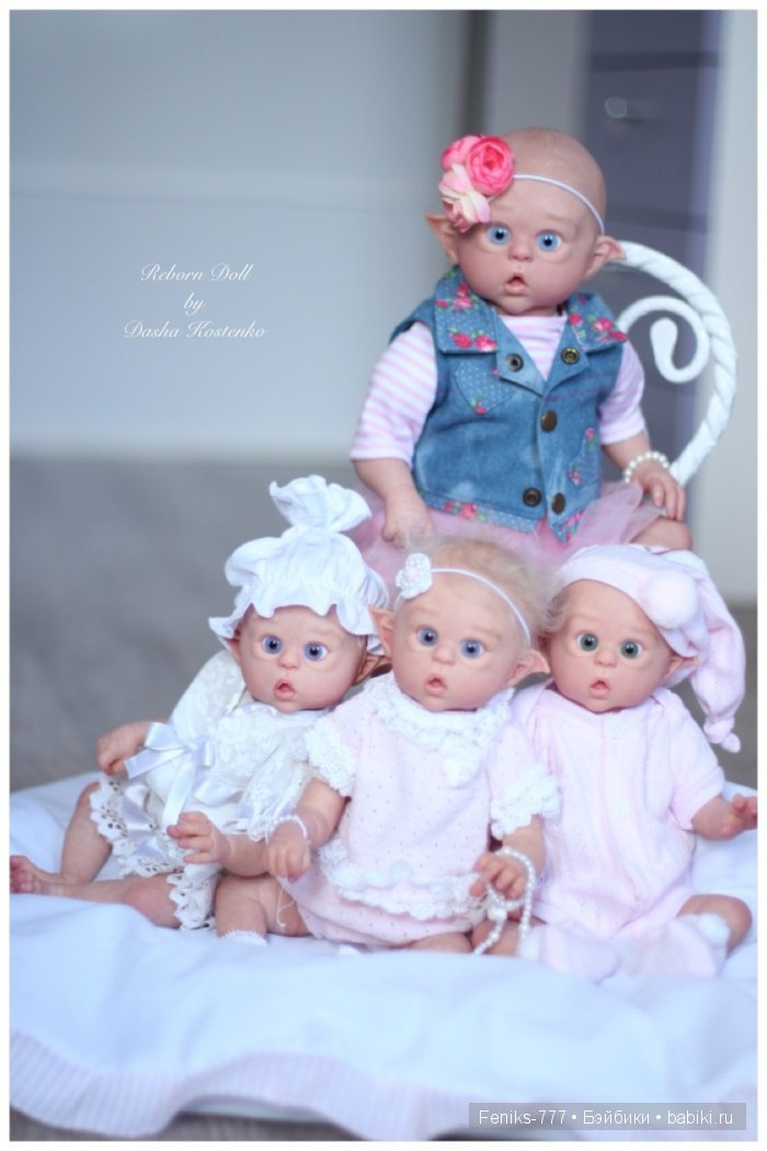 МиниЭльфомания! Куклы Реборн Даши Костенко