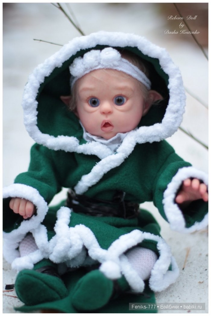Эльфик-Фея Динь! Кукла Реборн Даши Костенко