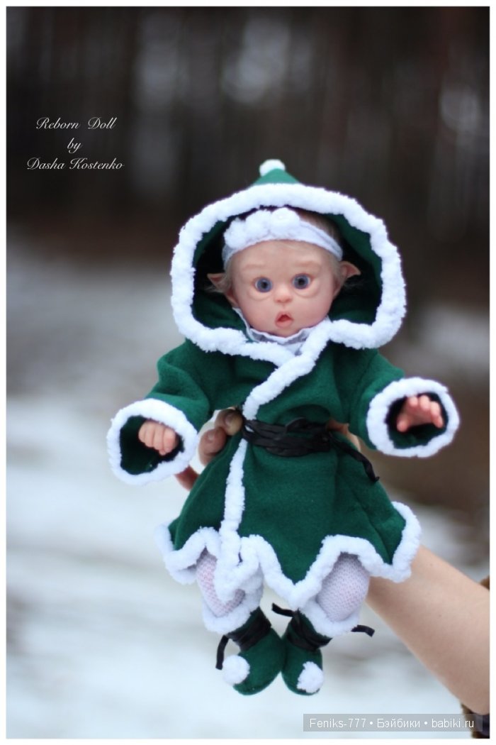 Эльфик-Фея Динь! Кукла Реборн Даши Костенко