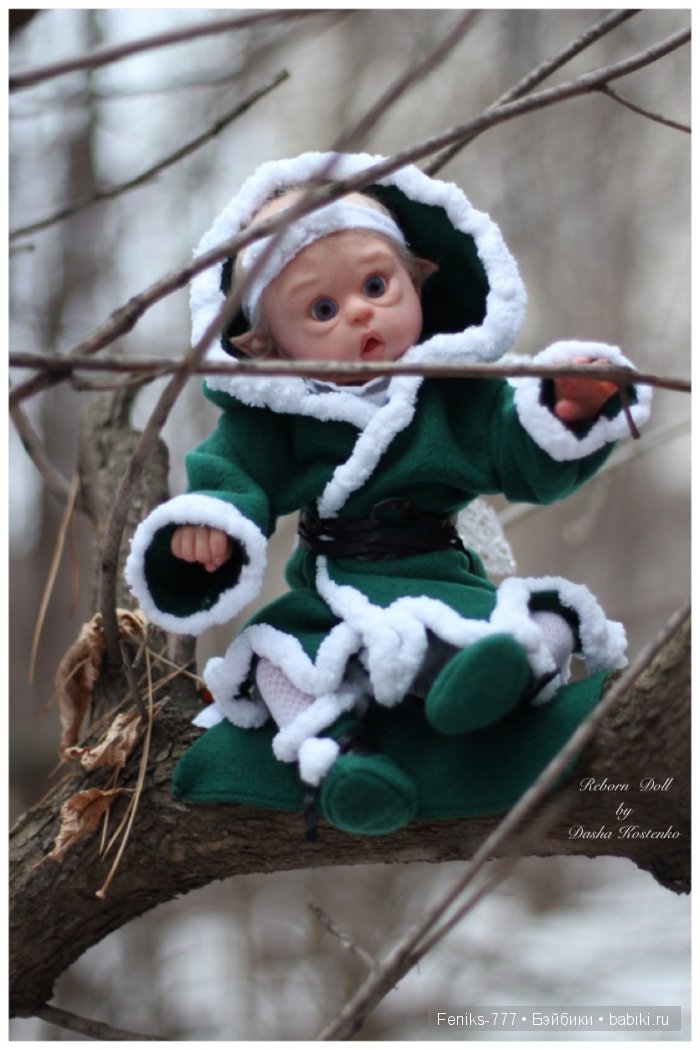 Эльфик-Фея Динь! Кукла Реборн Даши Костенко