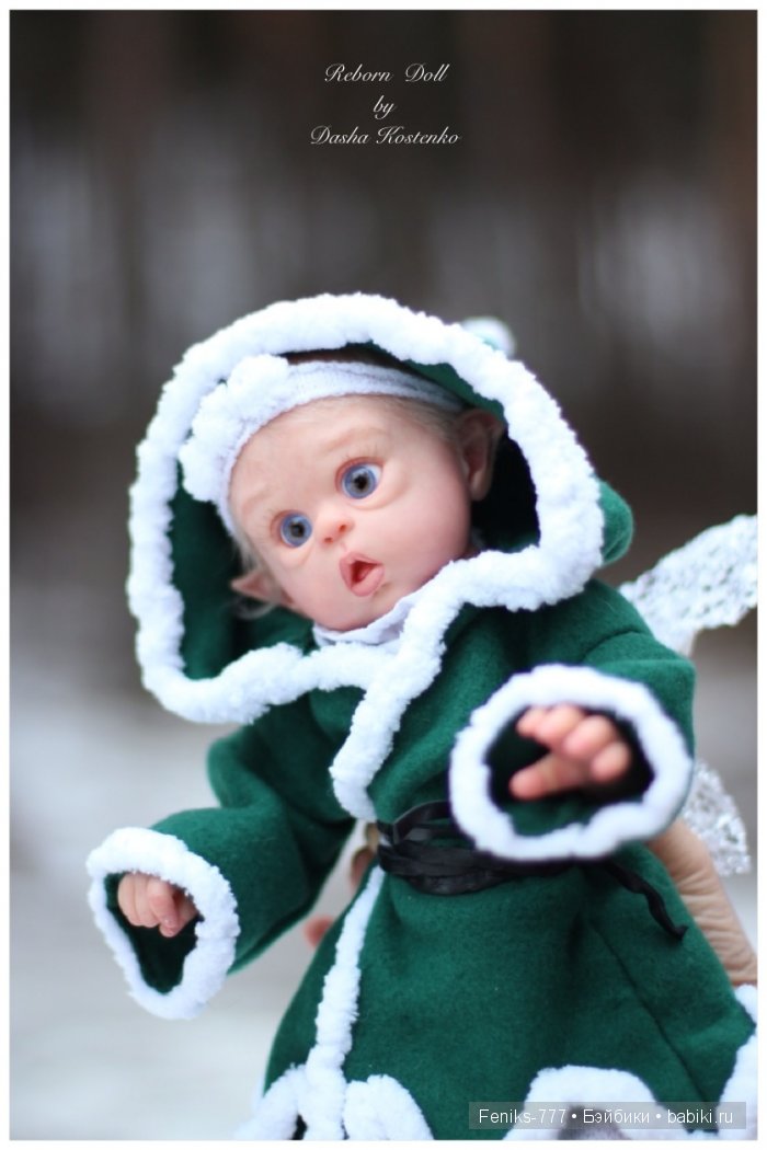 Эльфик-Фея Динь! Кукла Реборн Даши Костенко