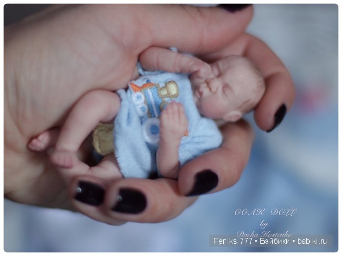 Виктор для Виктории. ООАК мини кукла Даши Костенко