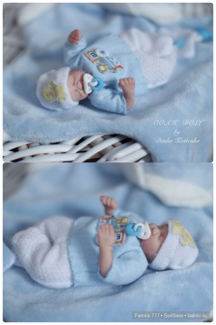 Виктор для Виктории. ООАК мини кукла Даши Костенко (фото 8)