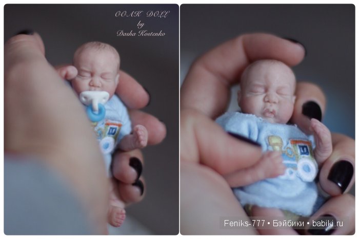 Виктор для Виктории. ООАК мини кукла Даши Костенко