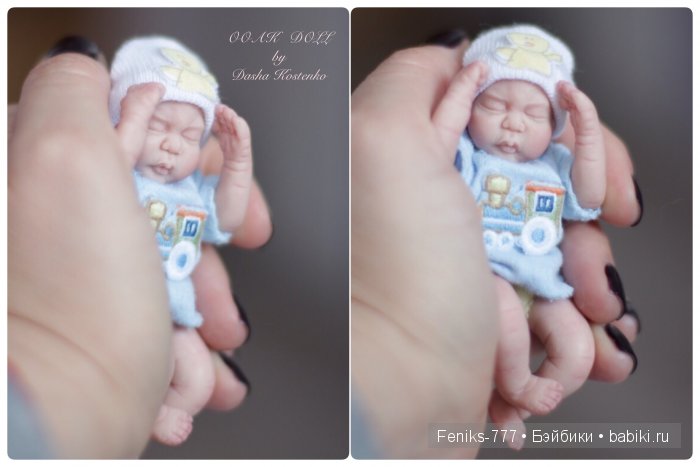 Виктор для Виктории. ООАК мини кукла Даши Костенко