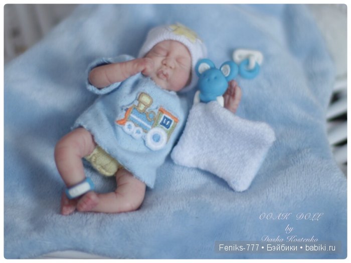 Виктор для Виктории. ООАК мини кукла Даши Костенко (фото 6)