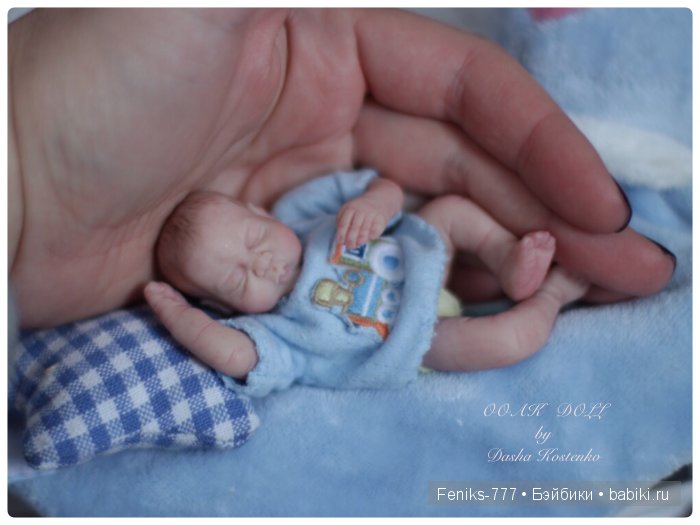 Виктор для Виктории. ООАК мини кукла Даши Костенко (фото 10)