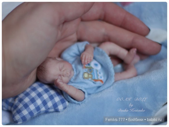 Виктор для Виктории. ООАК мини кукла Даши Костенко