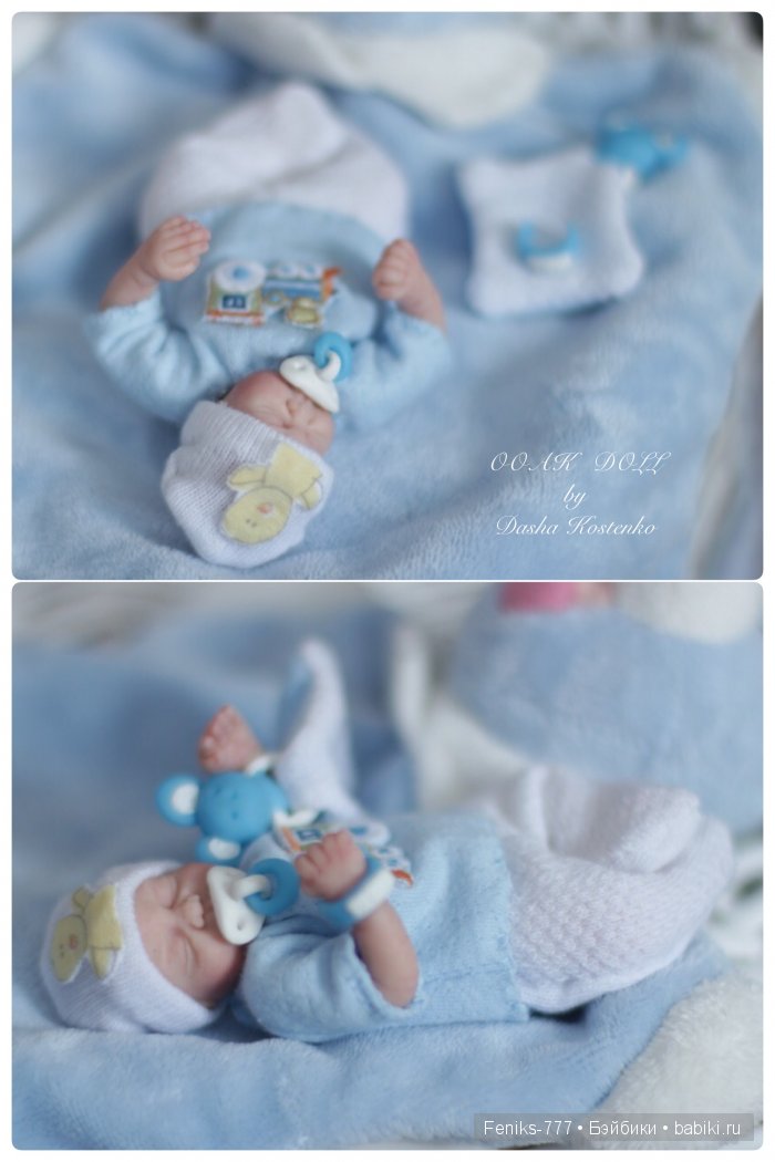 Виктор для Виктории. ООАК мини кукла Даши Костенко (фото 7)