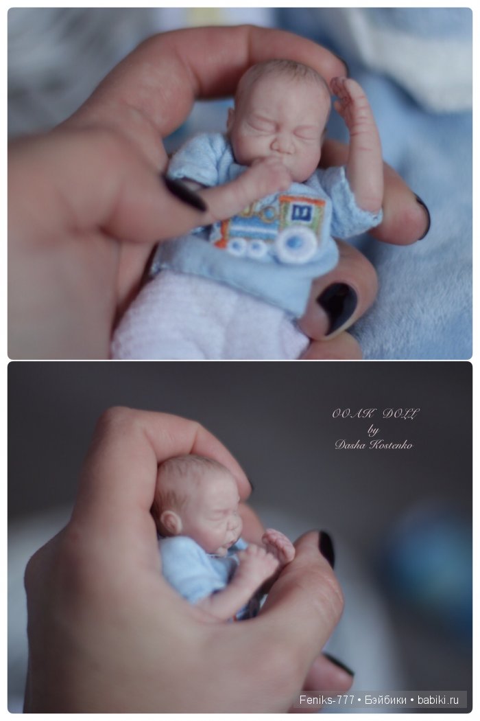 Виктор для Виктории. ООАК мини кукла Даши Костенко