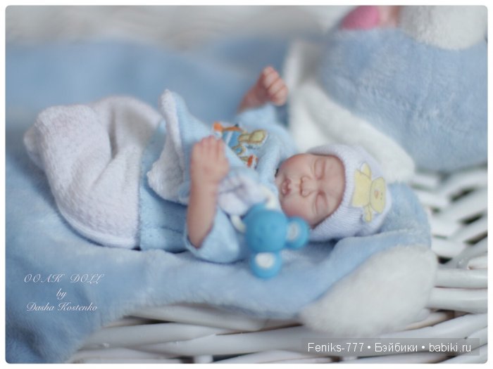 Виктор для Виктории. ООАК мини кукла Даши Костенко (фото 2)