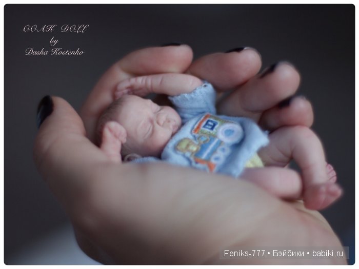 Виктор для Виктории. ООАК мини кукла Даши Костенко