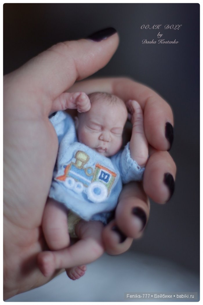 Виктор для Виктории. ООАК мини кукла Даши Костенко