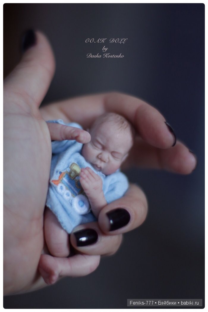 Виктор для Виктории. ООАК мини кукла Даши Костенко