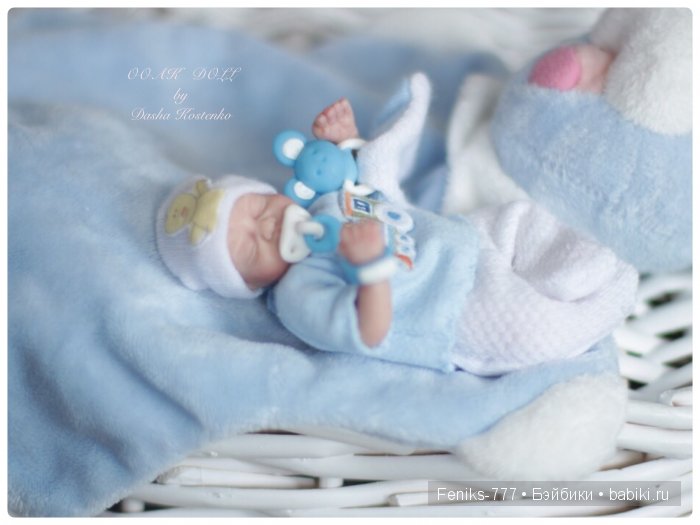 Виктор для Виктории. ООАК мини кукла Даши Костенко (фото 4)