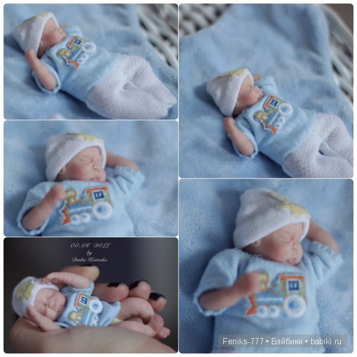 Виктор для Виктории. ООАК мини кукла Даши Костенко