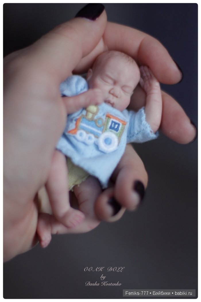 Виктор для Виктории. ООАК мини кукла Даши Костенко