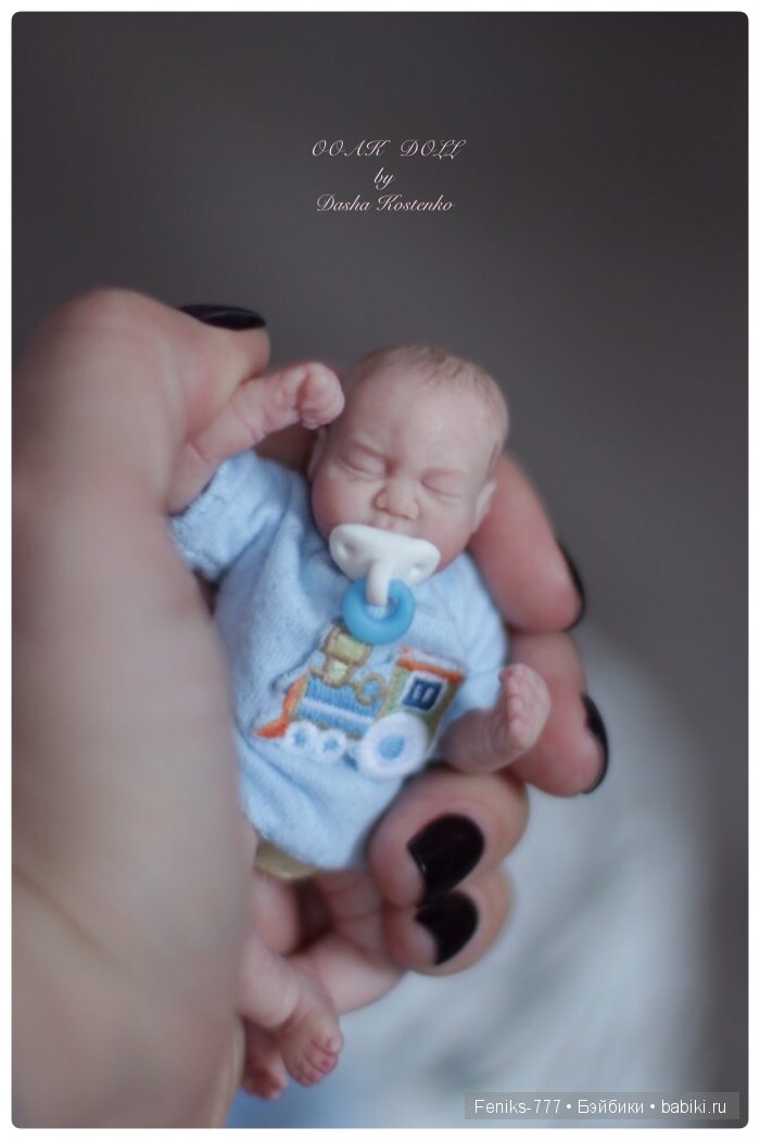 Виктор для Виктории. ООАК мини кукла Даши Костенко