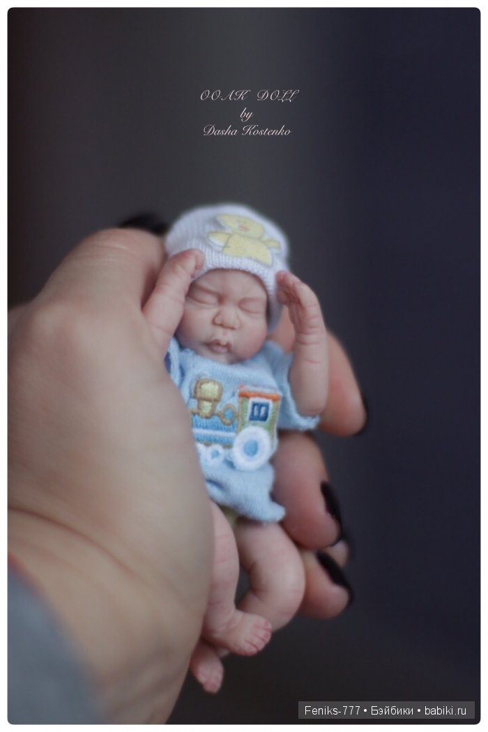 Виктор для Виктории. ООАК мини кукла Даши Костенко