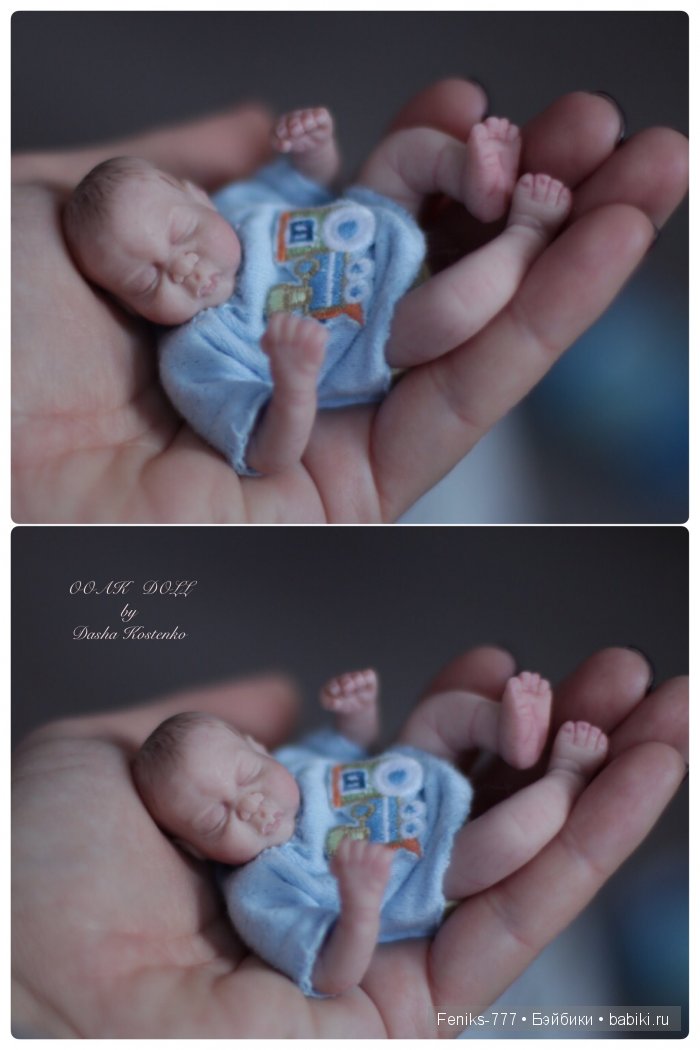 Виктор для Виктории. ООАК мини кукла Даши Костенко